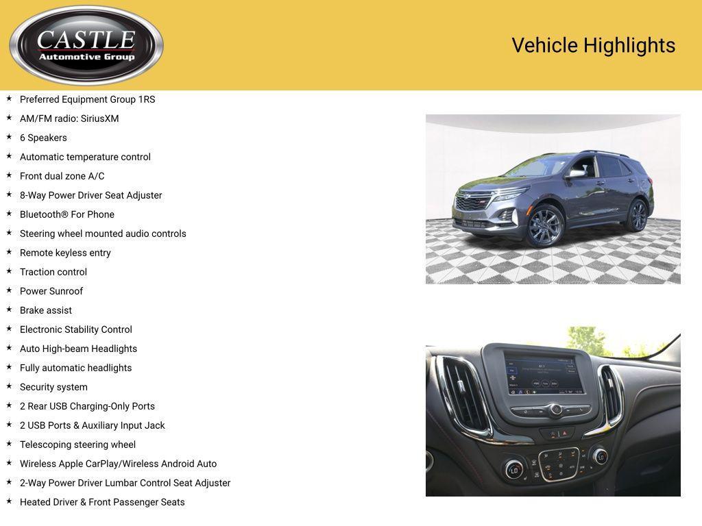 used 2022 Chevrolet Equinox car, priced at $24,528