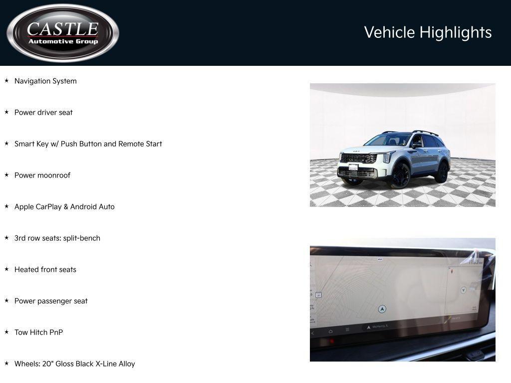 new 2025 Kia Sorento car, priced at $39,677