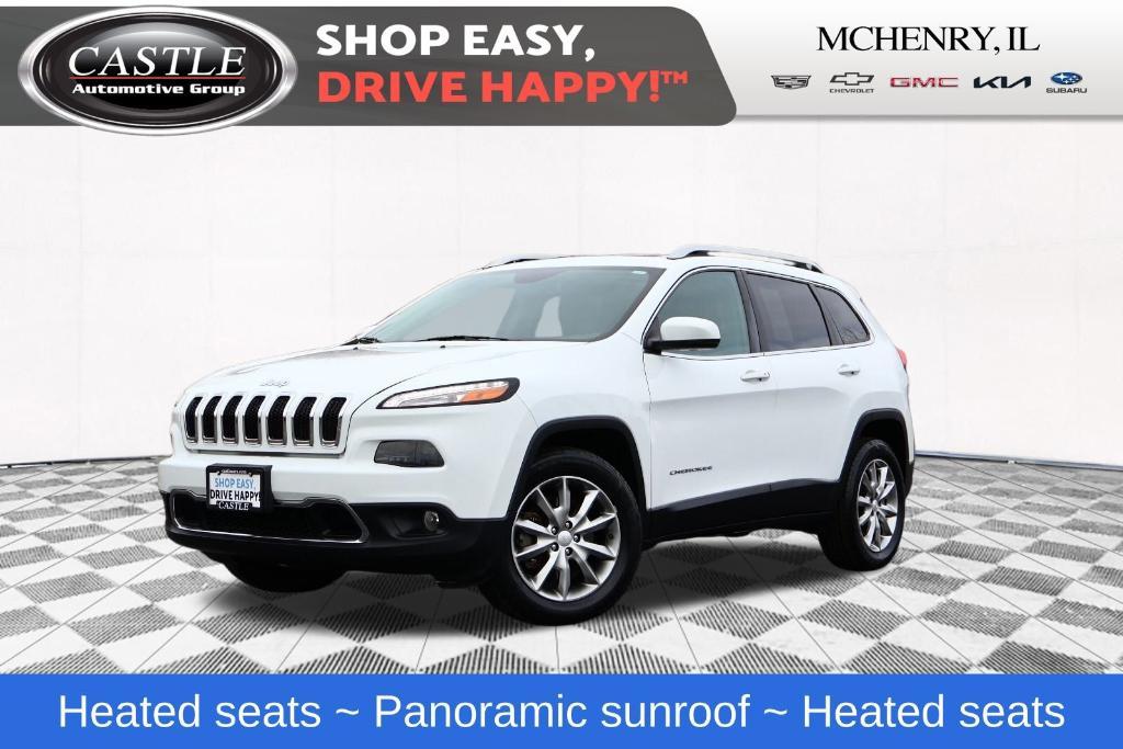 used 2018 Jeep Cherokee car, priced at $18,977