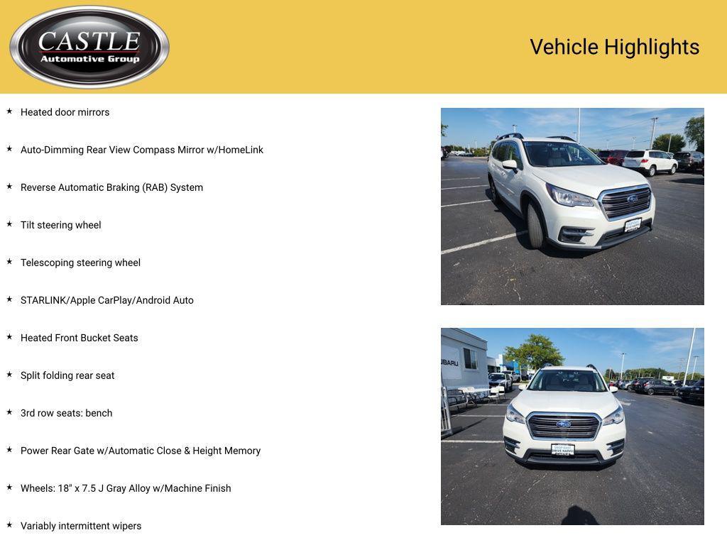 used 2022 Subaru Ascent car, priced at $23,566