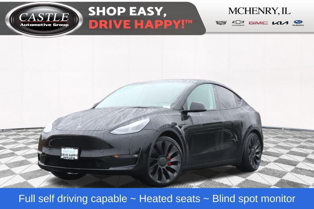 used 2021 Tesla Model Y car, priced at $31,717