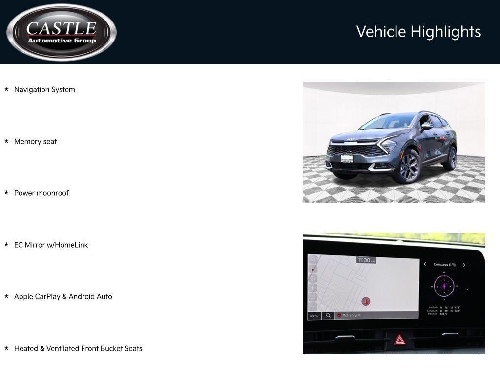 new 2025 Kia Sportage Hybrid car, priced at $37,103