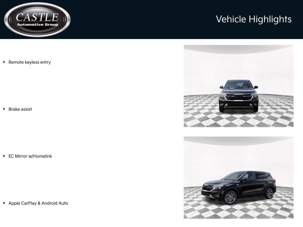 new 2025 Kia Seltos car, priced at $24,680