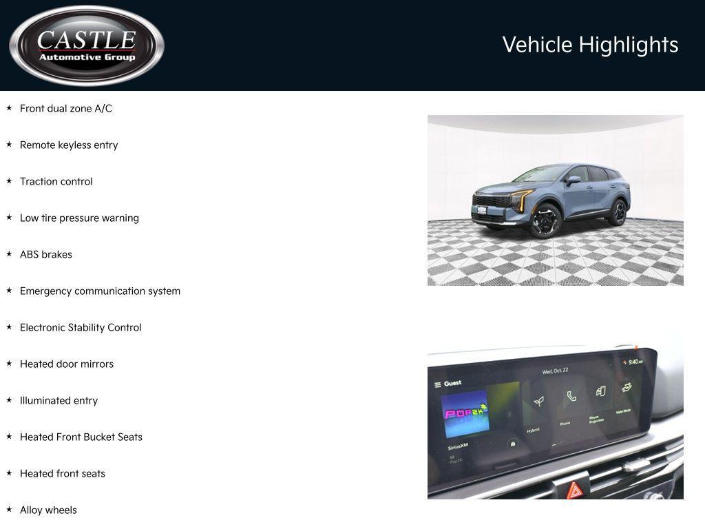 new 2026 Kia Sportage car, priced at $31,308