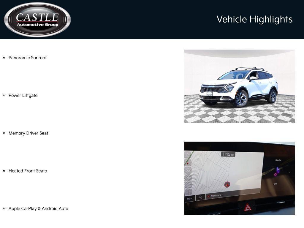 new 2025 Kia Sportage car, priced at $31,484