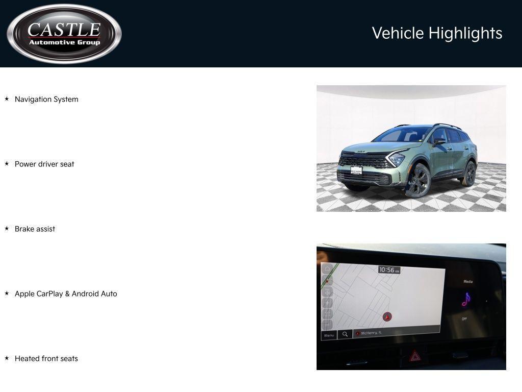 new 2025 Kia Sportage car, priced at $30,638