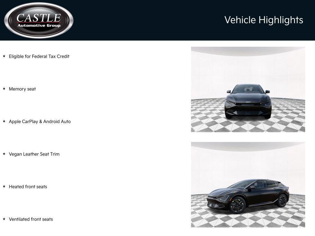new 2025 Kia EV6 car, priced at $52,891