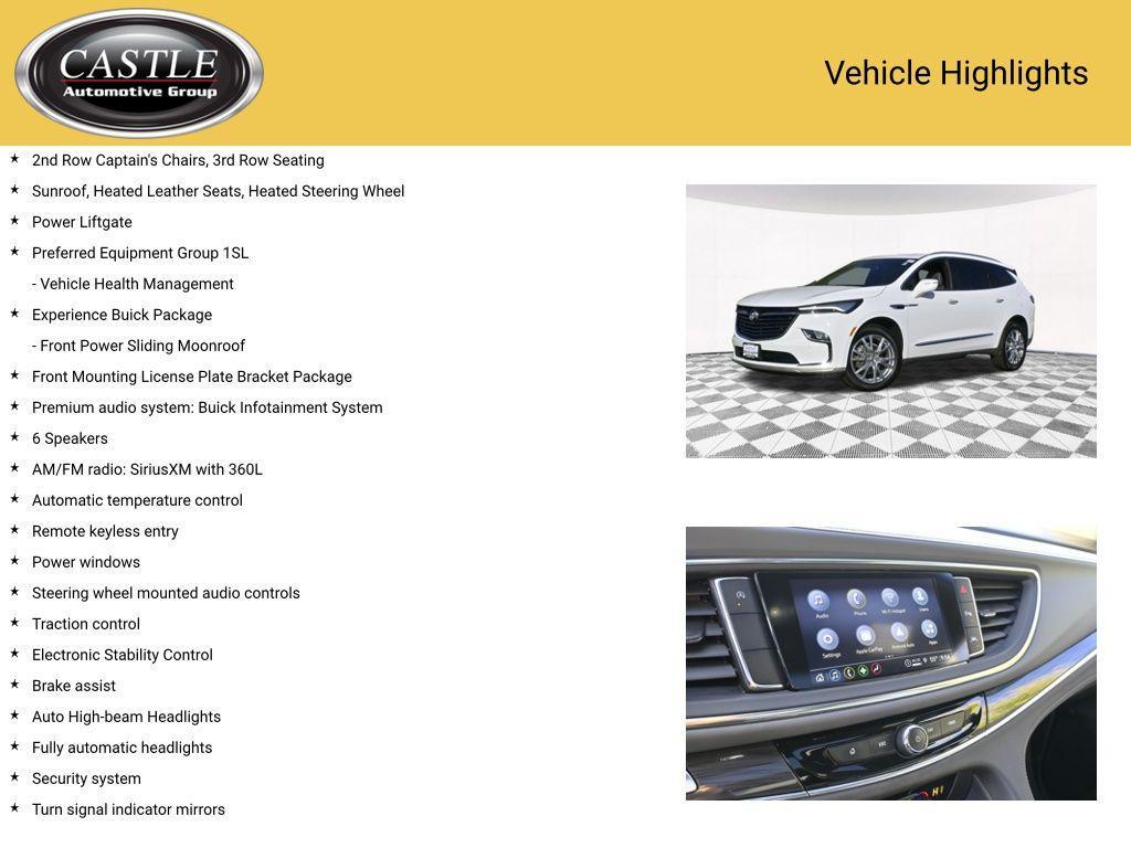 used 2024 Buick Enclave car, priced at $33,600
