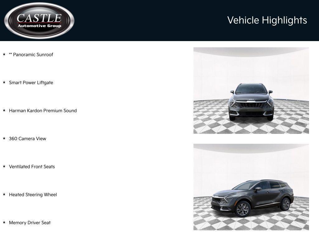 new 2025 Kia Sportage Hybrid car, priced at $37,500