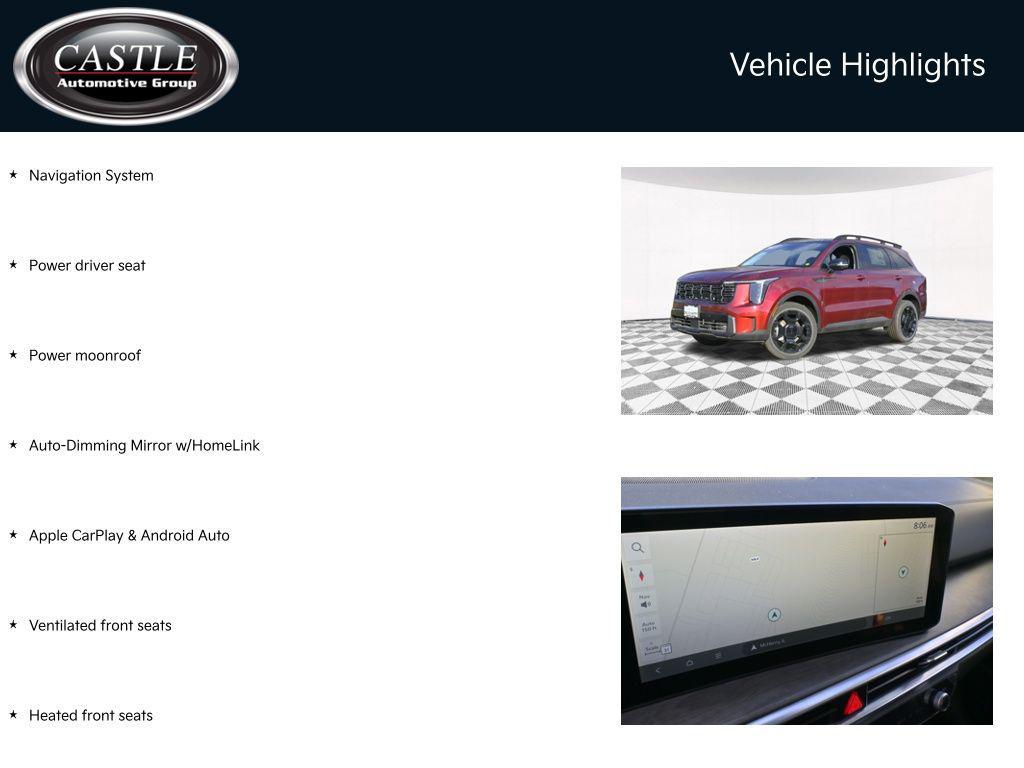 new 2025 Kia Sorento car, priced at $38,241