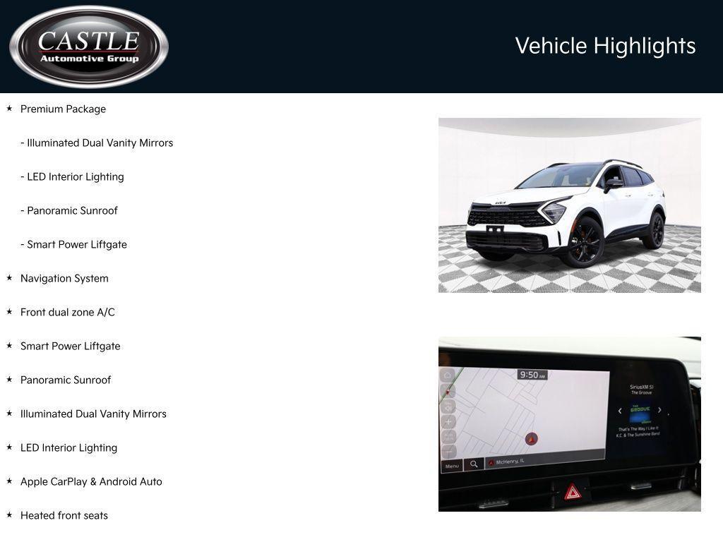 new 2025 Kia Sportage car, priced at $32,516
