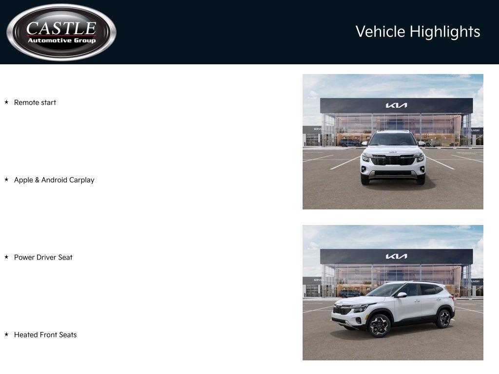 new 2025 Kia Seltos car, priced at $27,493