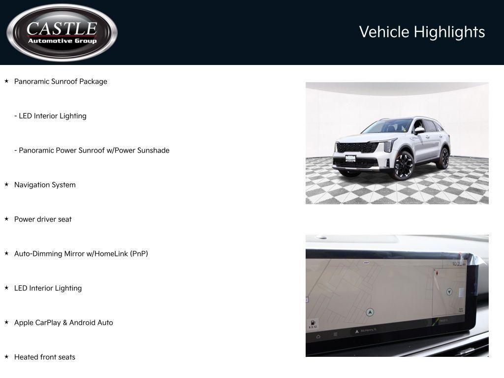 new 2025 Kia Sorento car, priced at $38,393
