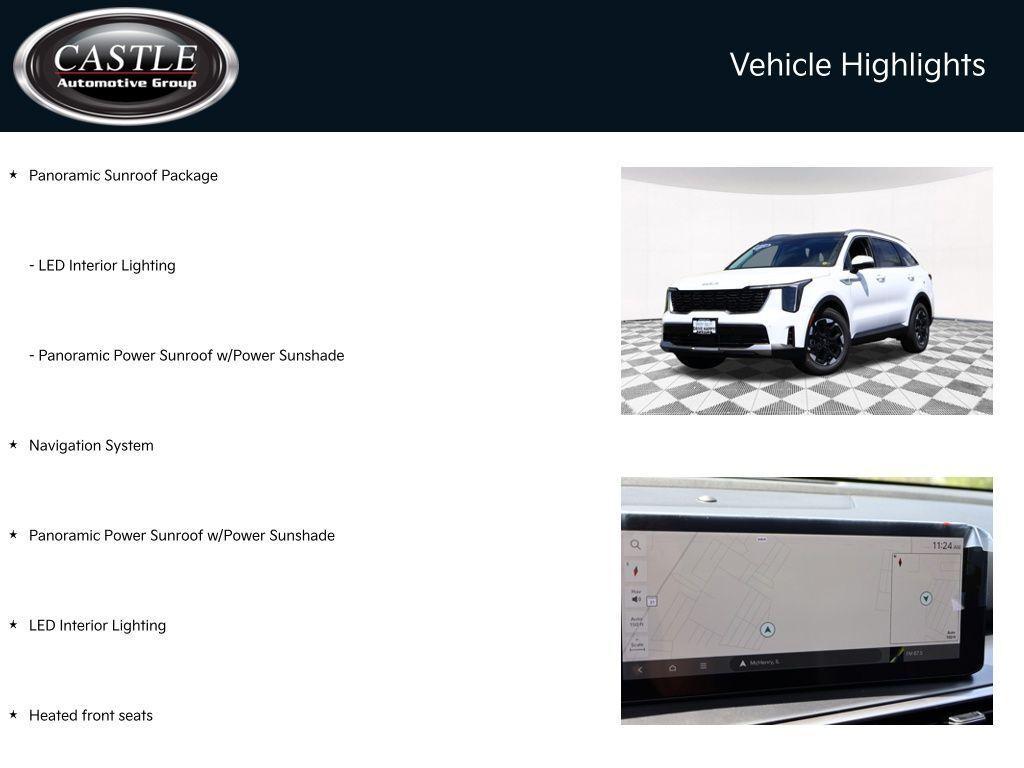 new 2025 Kia Sorento car, priced at $36,311