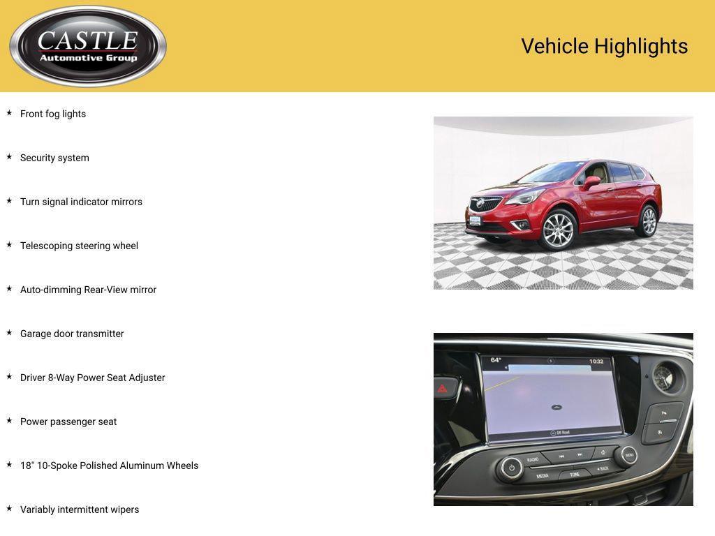 used 2019 Buick Envision car, priced at $16,597