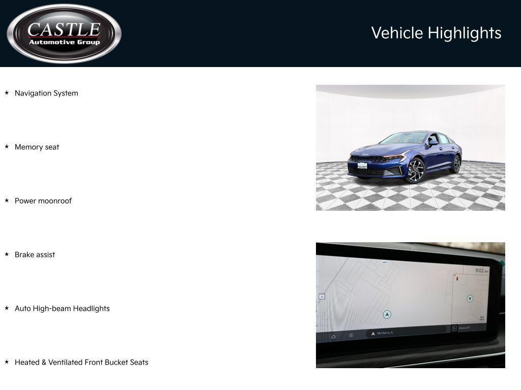 new 2025 Kia K5 car, priced at $33,104