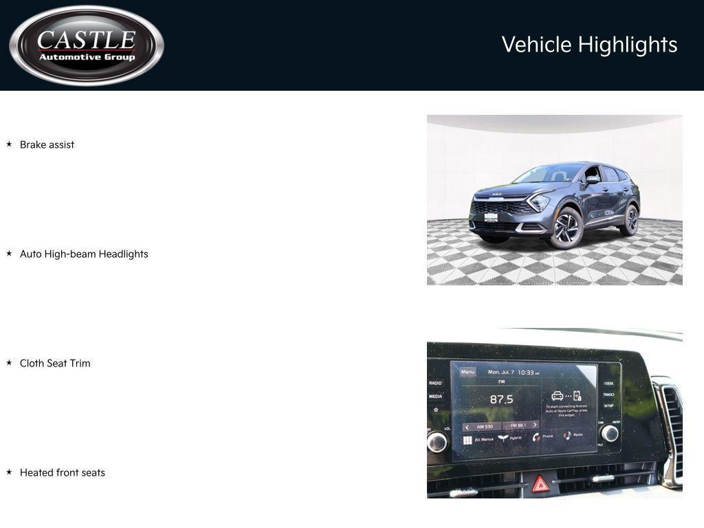 new 2025 Kia Sportage Hybrid car, priced at $29,726