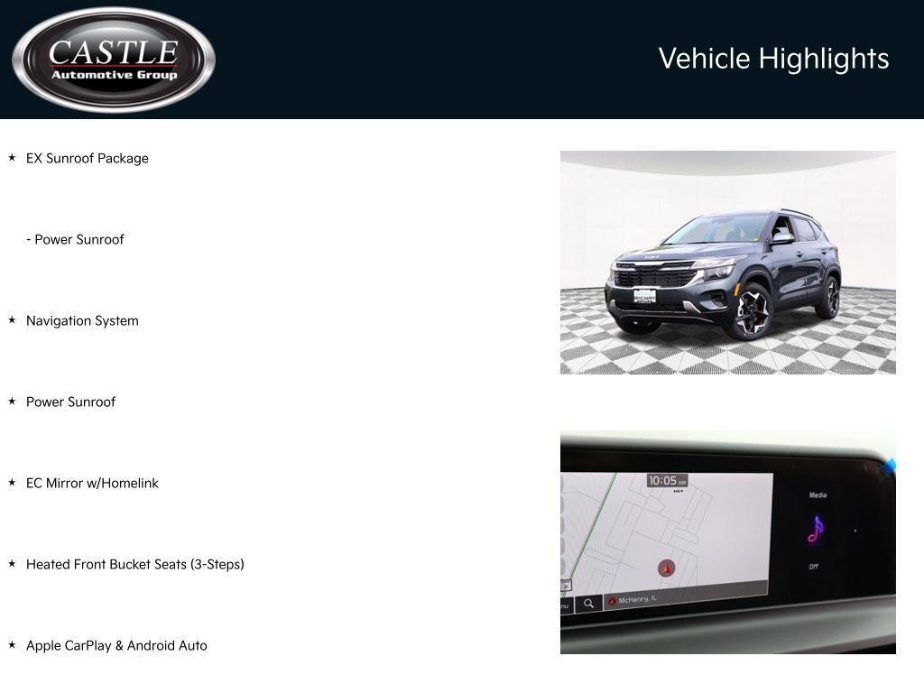 new 2025 Kia Seltos car, priced at $28,200