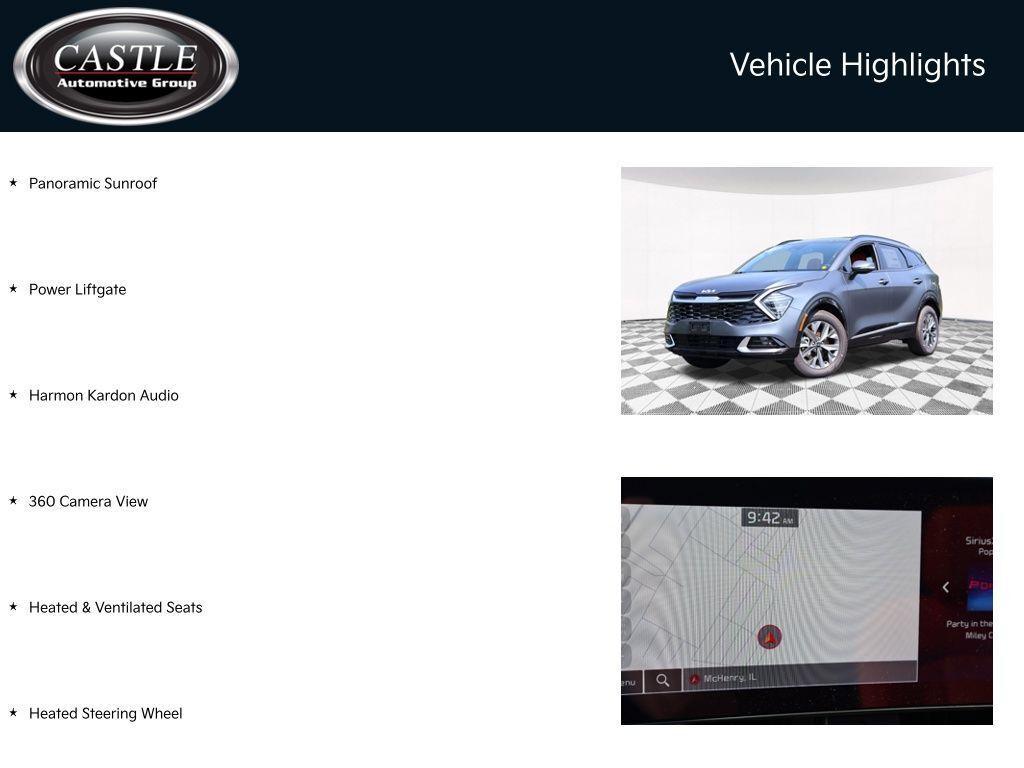 new 2025 Kia Sportage Hybrid car, priced at $37,170