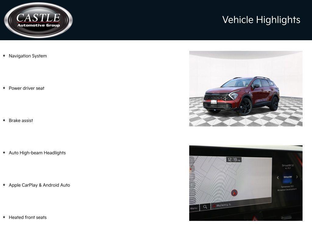 new 2025 Kia Sportage car, priced at $30,082