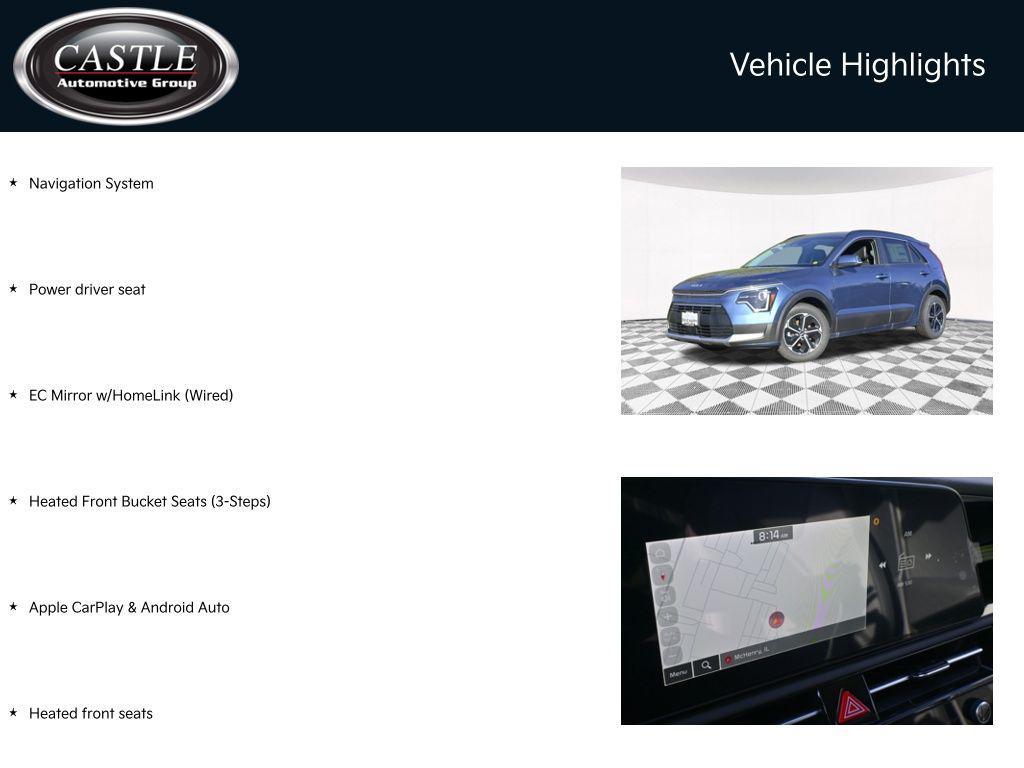 new 2025 Kia Niro car, priced at $26,325