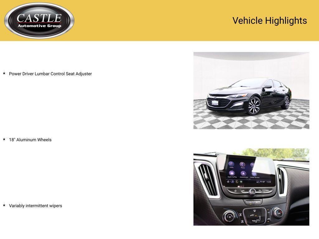 used 2023 Chevrolet Malibu car, priced at $20,977