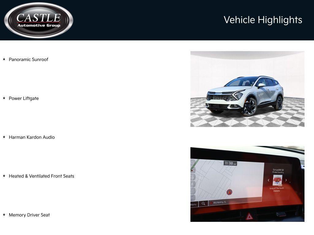 new 2025 Kia Sportage car, priced at $35,236