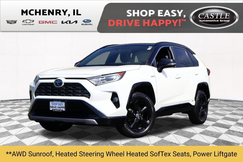 used 2020 Toyota RAV4 Hybrid car, priced at $28,771