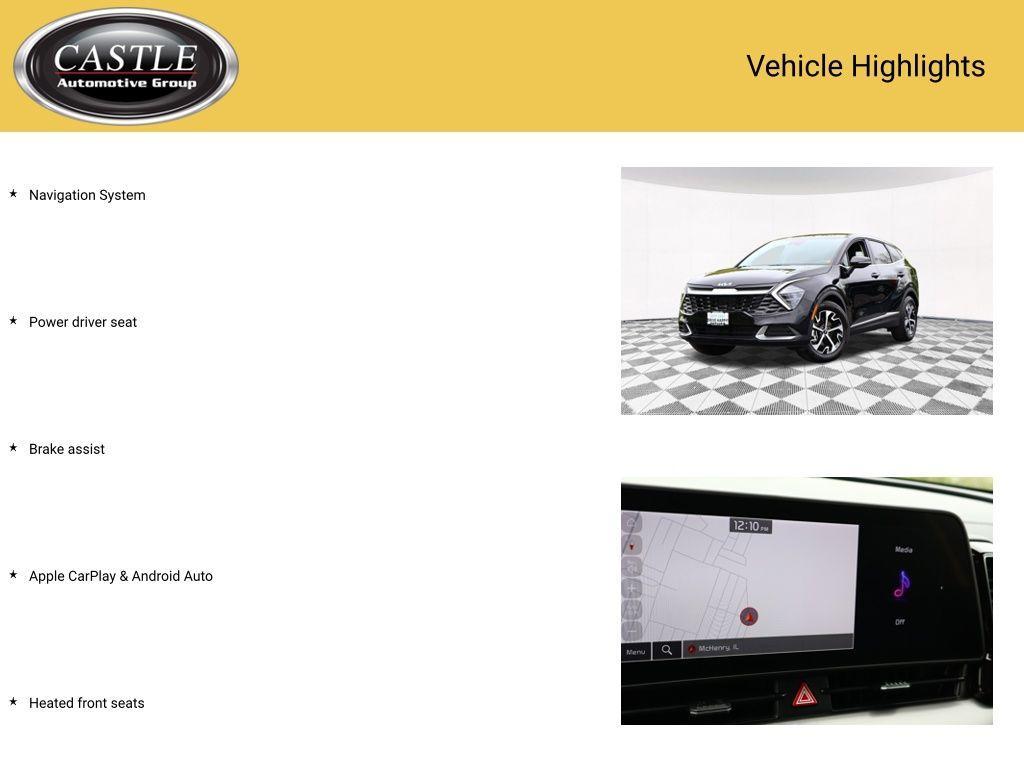 used 2025 Kia Sportage car, priced at $27,620