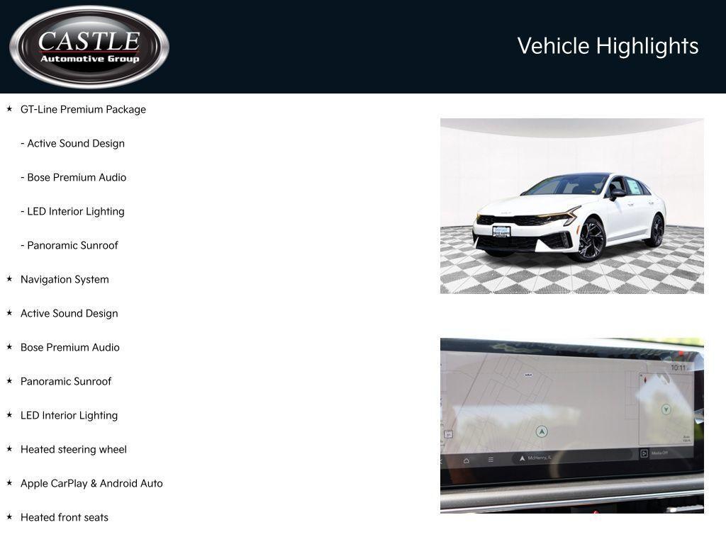 new 2025 Kia K5 car, priced at $32,188
