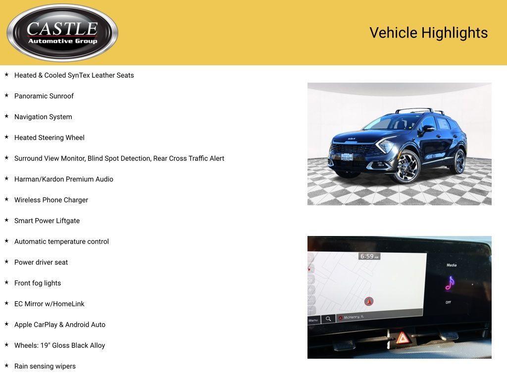 used 2024 Kia Sportage car, priced at $33,571