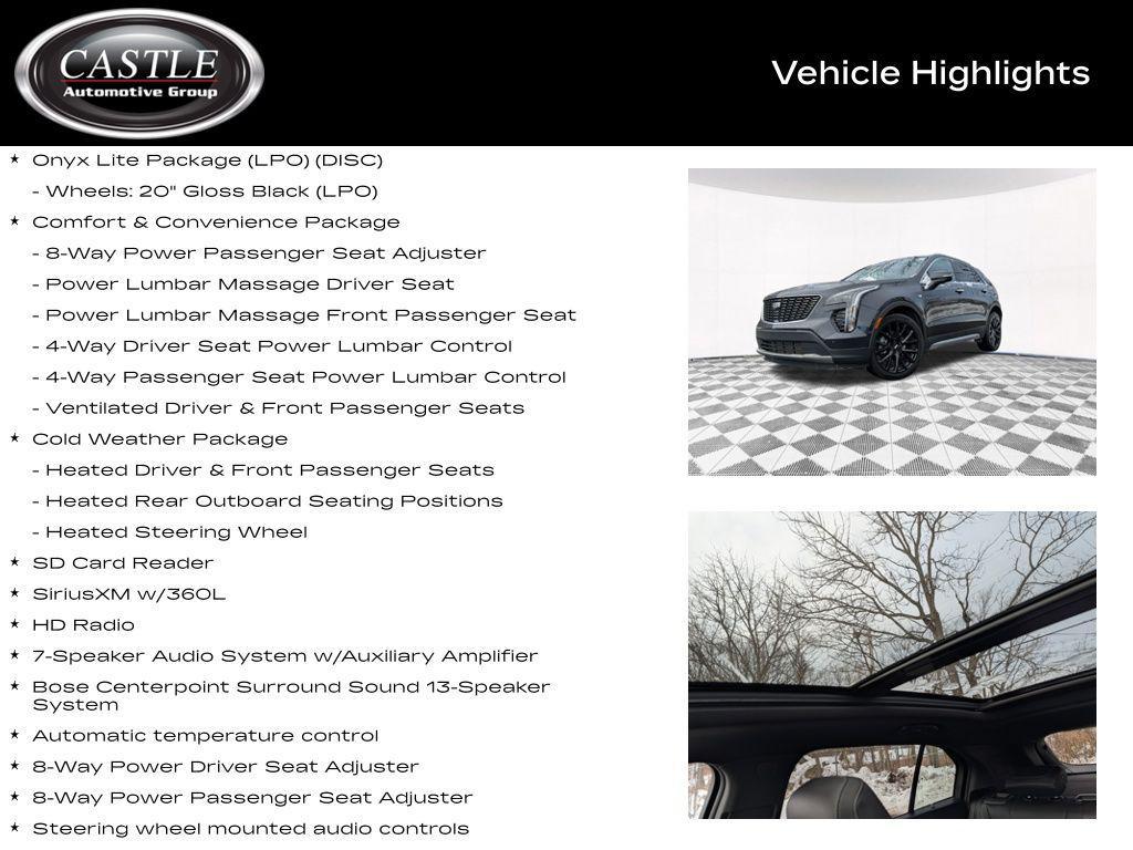 used 2023 Cadillac XT4 car, priced at $29,024