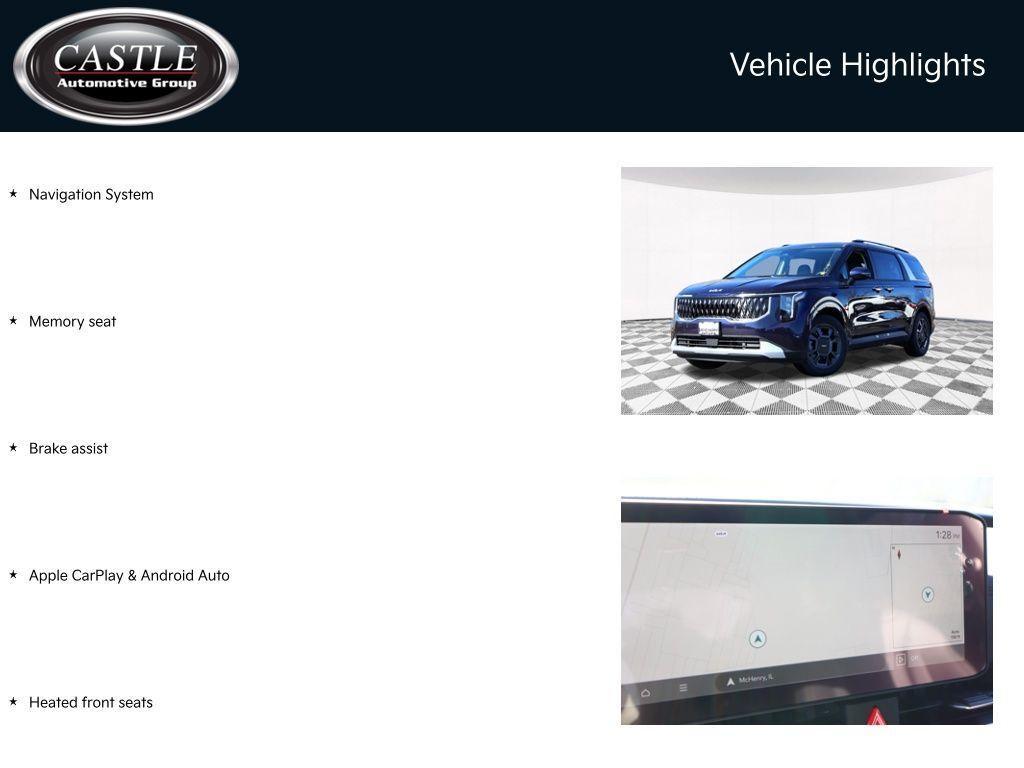 new 2025 Kia Carnival Hybrid car, priced at $42,535