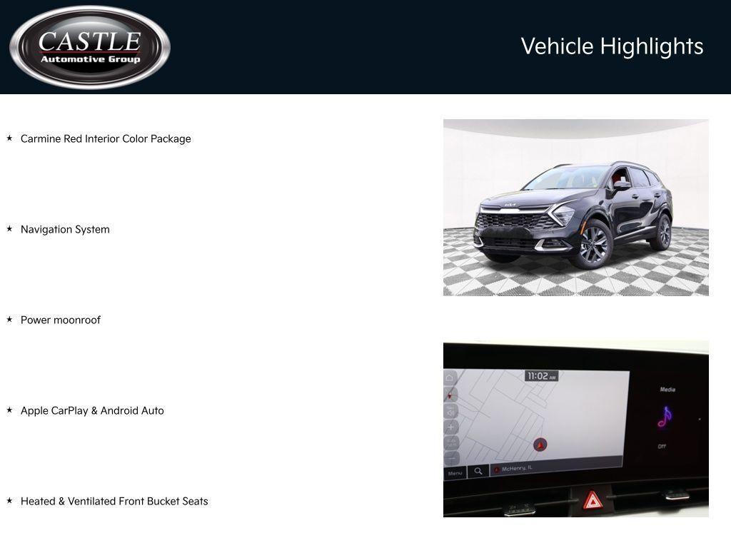 new 2025 Kia Sportage Hybrid car, priced at $37,356