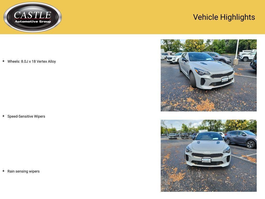 used 2023 Kia Stinger car, priced at $33,991