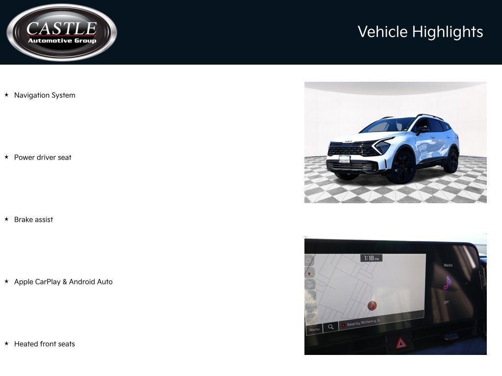 new 2025 Kia Sportage car, priced at $30,954