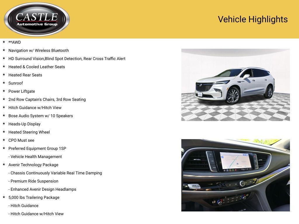 used 2024 Buick Enclave car, priced at $42,184
