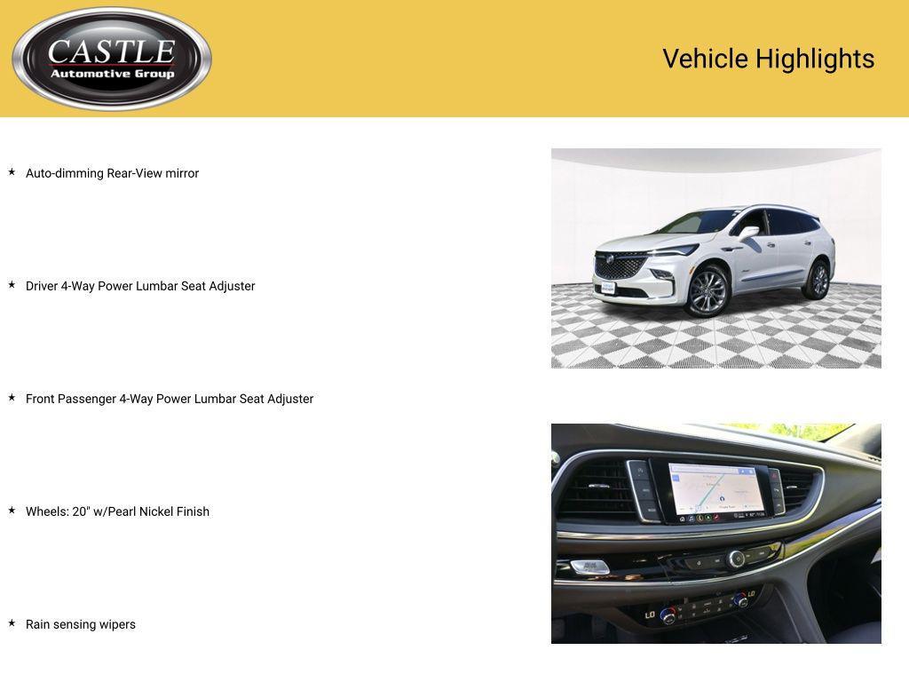 used 2024 Buick Enclave car, priced at $42,184