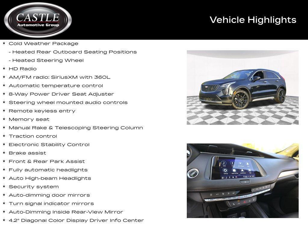 used 2023 Cadillac XT4 car, priced at $26,527