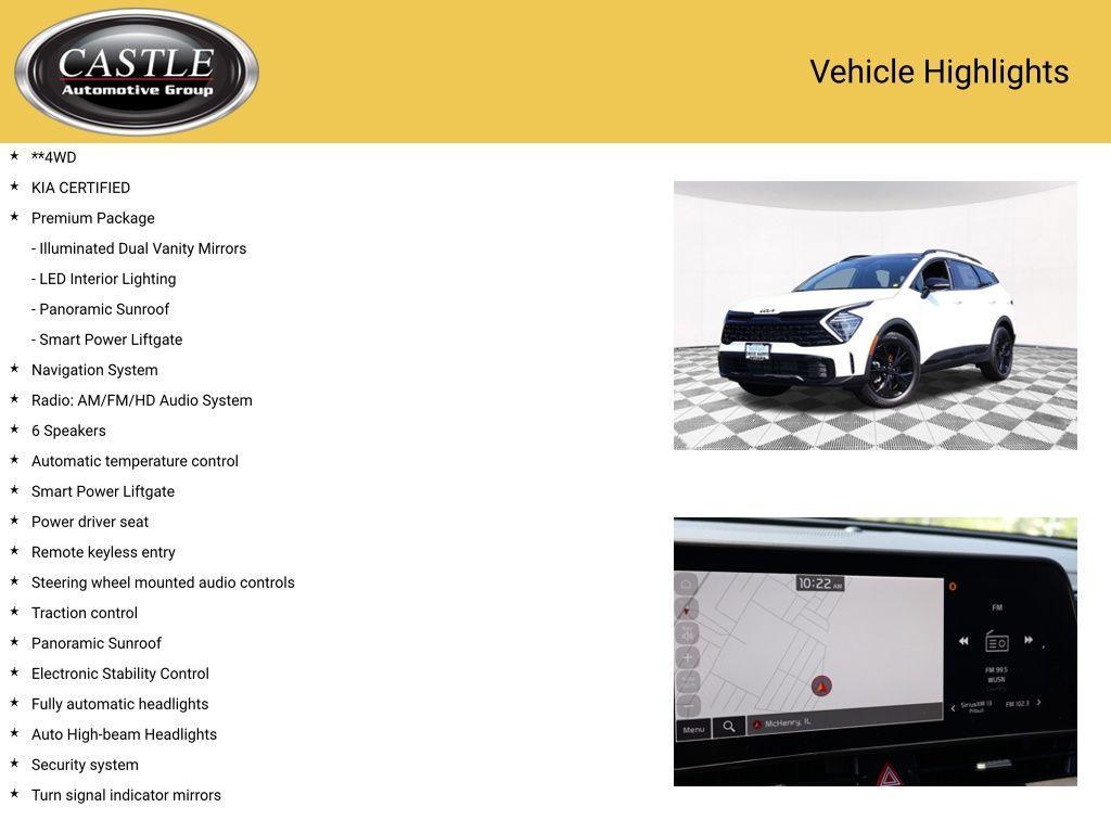 new 2025 Kia Sportage car, priced at $30,977