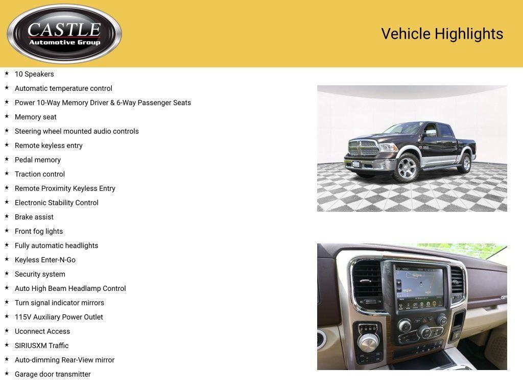 used 2017 Ram 1500 car, priced at $26,671