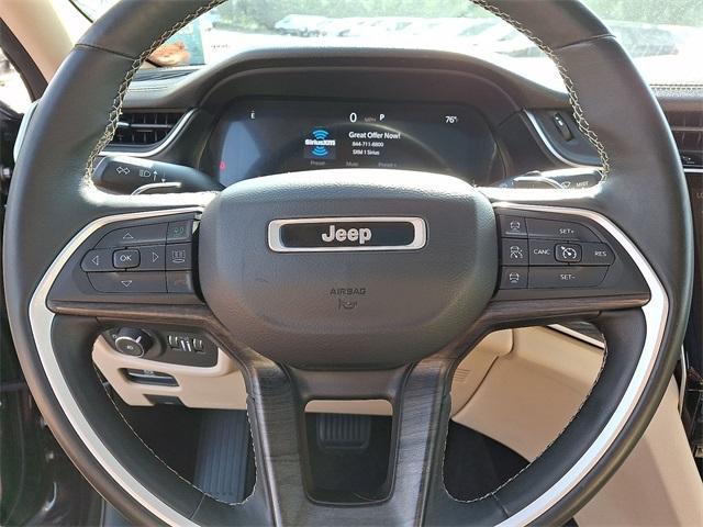 used 2021 Jeep Grand Cherokee L car, priced at $34,995