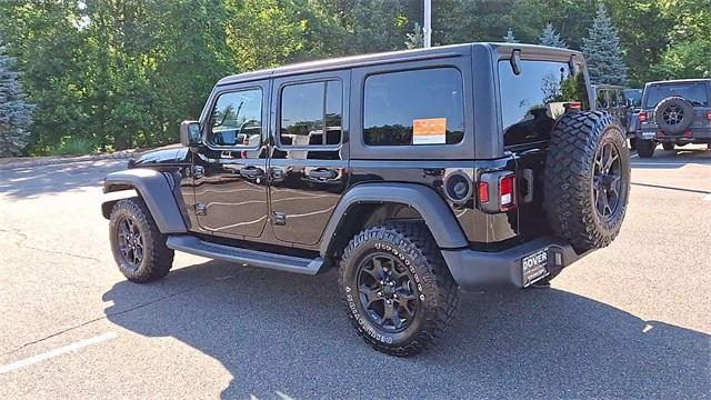 used 2021 Jeep Wrangler Unlimited car, priced at $35,995