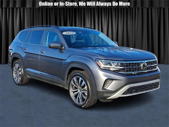used 2022 Volkswagen Atlas car, priced at $28,945