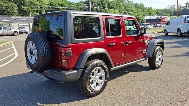 used 2021 Jeep Wrangler Unlimited car, priced at $34,995