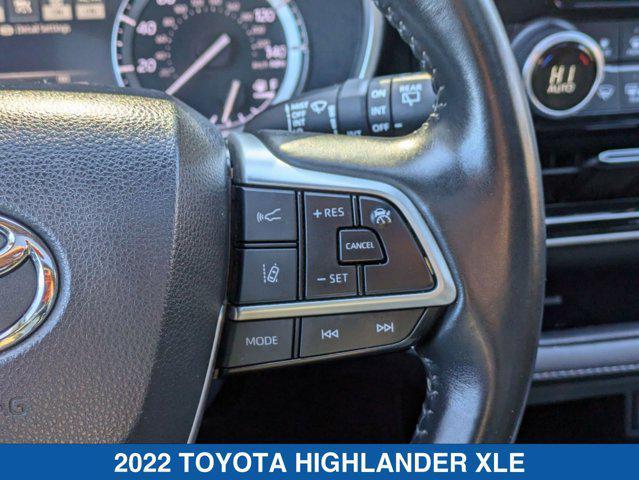 used 2022 Toyota Highlander car, priced at $35,500