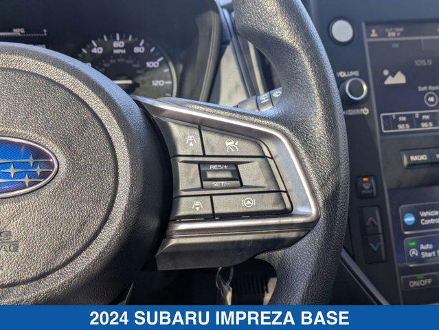 used 2024 Subaru Impreza car, priced at $24,000