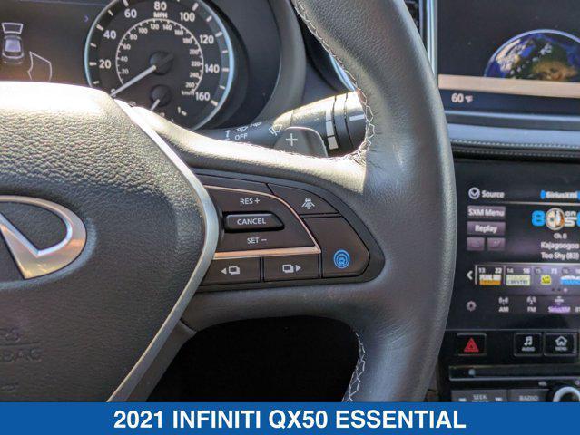 used 2021 INFINITI QX50 car, priced at $31,500