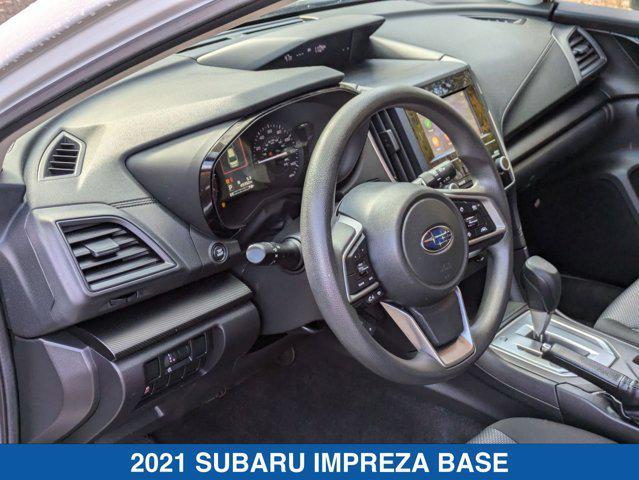 used 2021 Subaru Impreza car, priced at $19,500