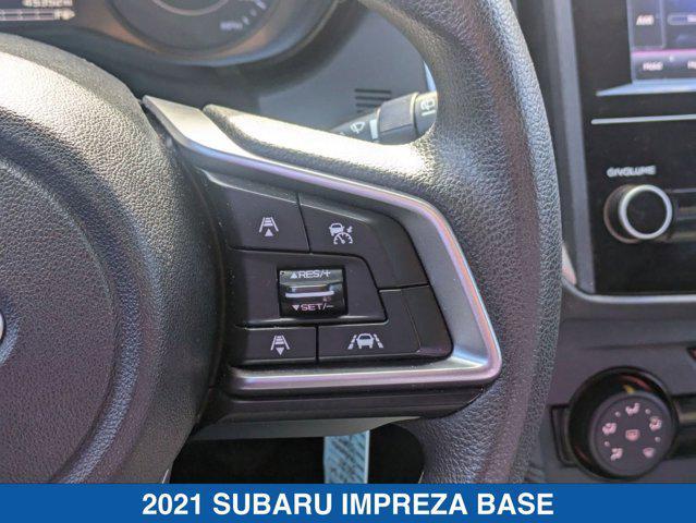 used 2021 Subaru Impreza car, priced at $19,500